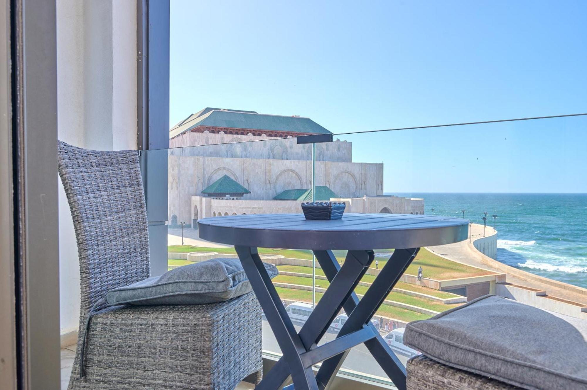 Apartment Sea View B2 - Mosquee Hassan II - By Thecasaedition 卡萨布兰卡 外观 照片